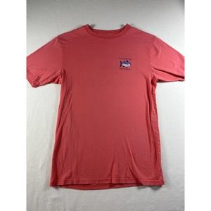 Southern Tide The Skipjack Womens Short Sleeve Orange/Coral T-Shirt Size XS